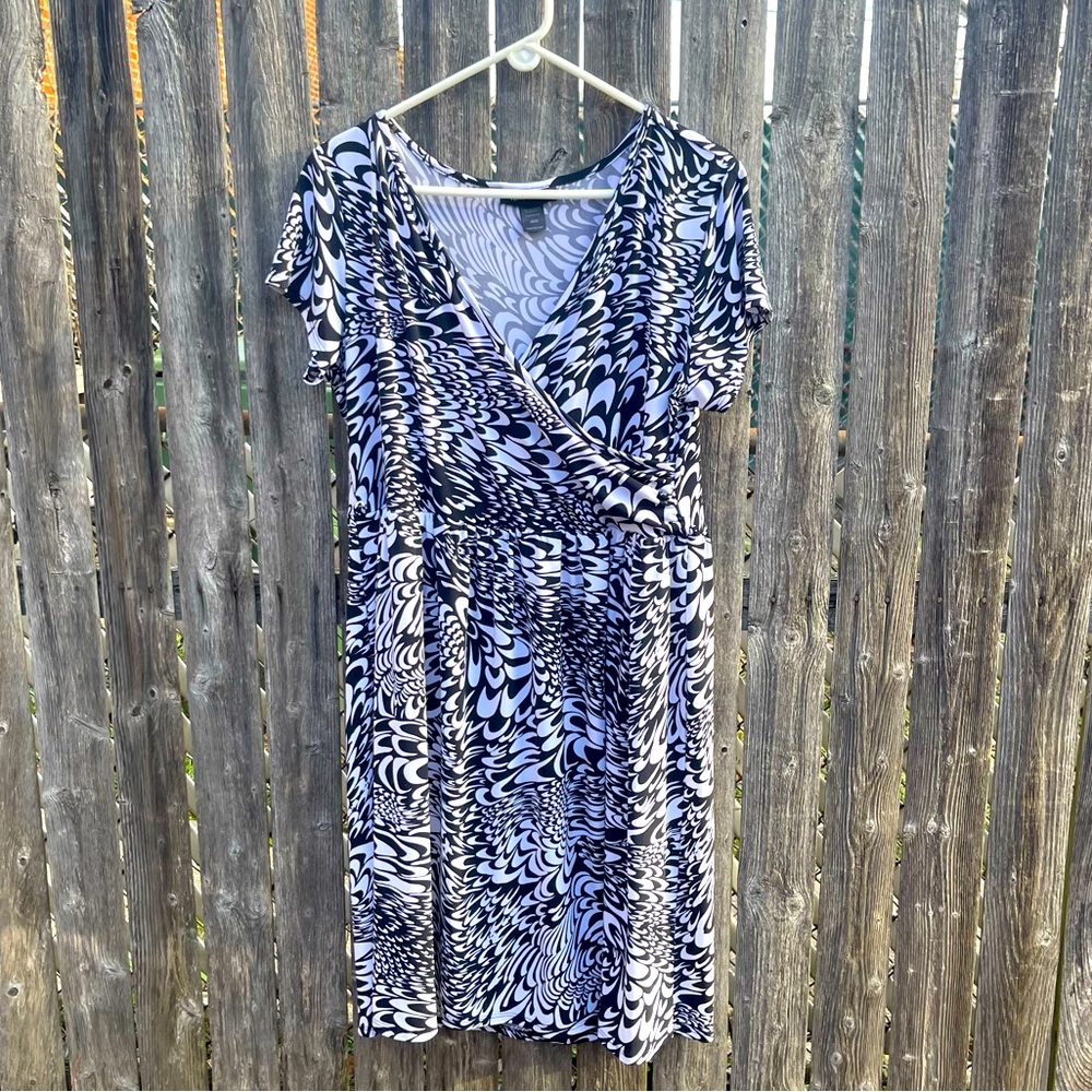 Ashley Stewart Faux Wrap Dress